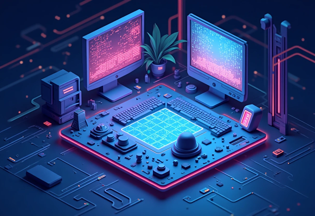 Illustration de jeux de société et d'organisation