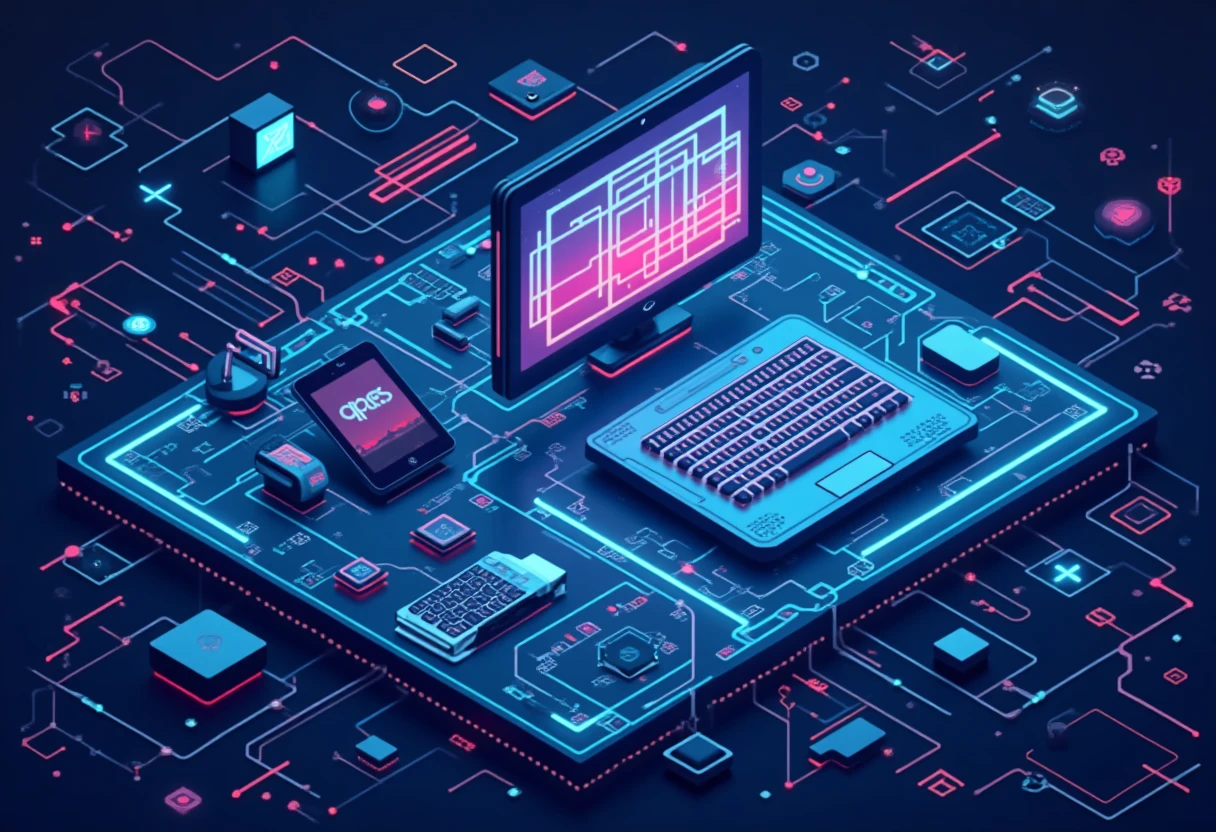 Illustration des connexions sociales numériques