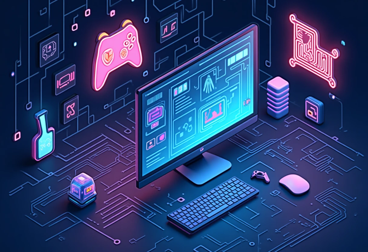Illustration abstraite d'applications de budget