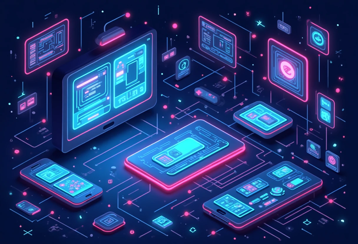 Illustration de tuiles d'applications innovantes